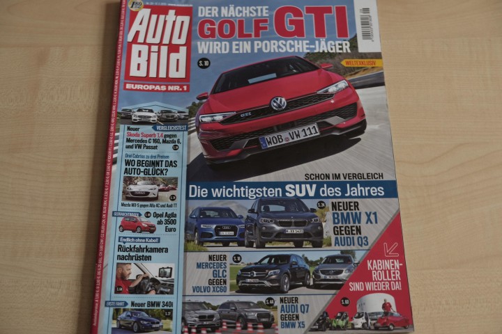 Deckblatt Auto Bild (29/2015)